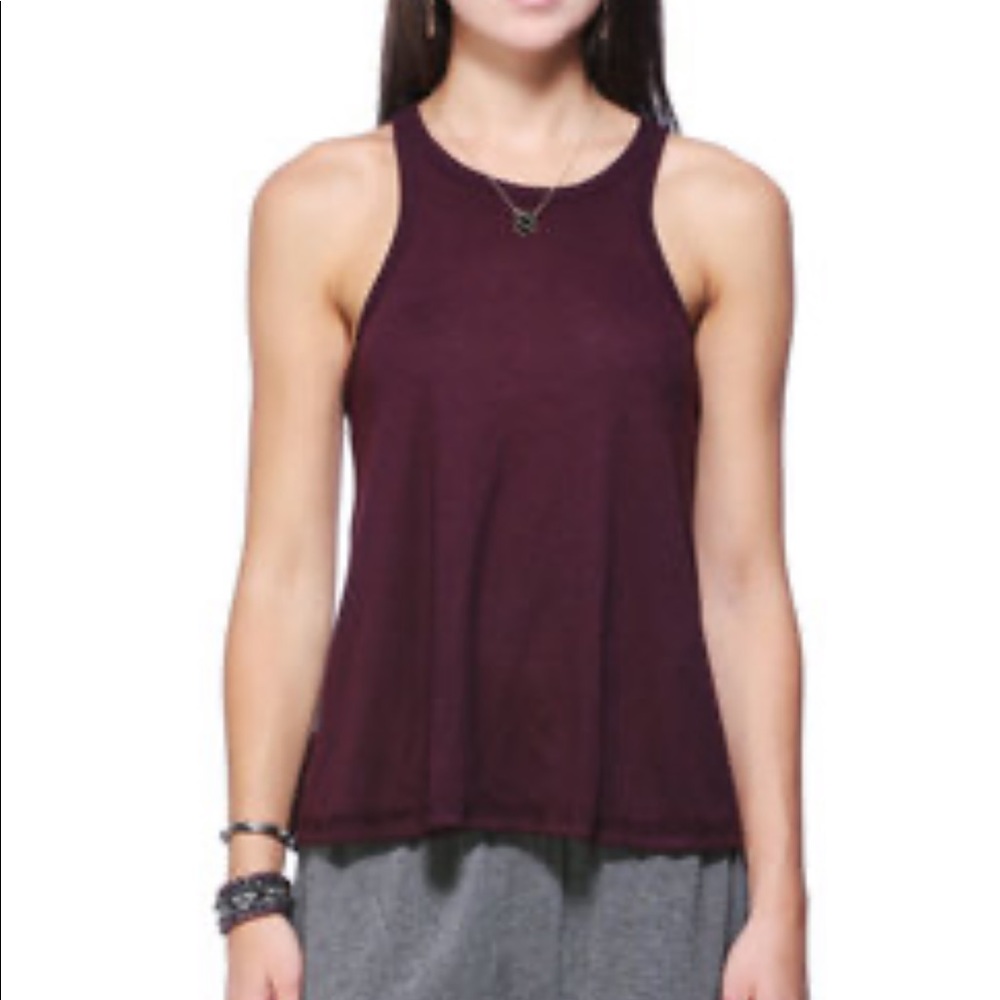 Free people slub Long Beach tank